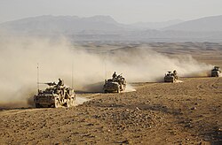 An Australian Special Operations Task Group patrol in October 2009.