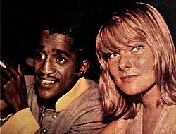 Davis and May Britt in 1960