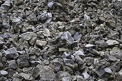 Block lava at Fantastic Lava Beds near Cinder Cone in Lassen Volcanic National Park