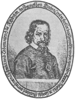 Portrait of Johann Rudolf Glauber