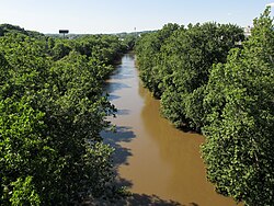 The Mahoning River in Youngstown