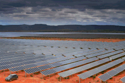 Pirapora Solar Complex, the largest in Brazil and Latin America with a capacity of 321 MW