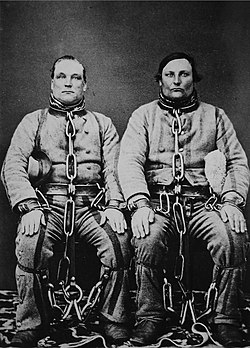 Antti Rannanjärvi and Antti Isotalo, the infamous Finnish "puukkojunkkaris", imprisoned in 1869