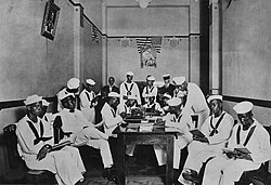 Colored Sailors room in World War I