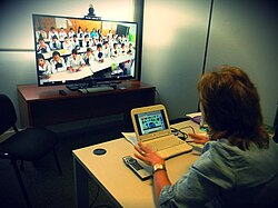Primera clase de Ceibal en Inglés
