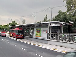 The station serving the area