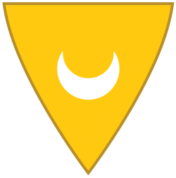 Coat of Arms of the Mamluks of Egypt in Mecia de Viladestes map (1413)