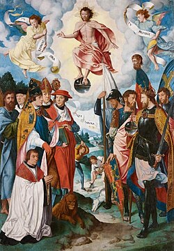 The Three Estates of Christendom by Bartholomäus Bruyn c. 1535