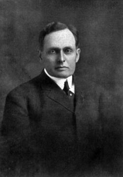 Harry Garfield, who helped Lake View Cemetery through its financial crisis of the 1890s