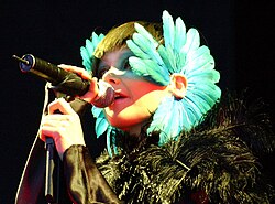 Björk is the best-known Icelandic musician.