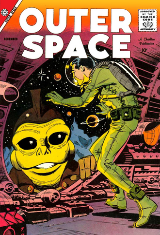 Dick Giordano cover for Outer Space no. 20 (Charlton, Dec. 1958).