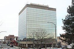 The Everett Municipal Building, which serves as the city hall