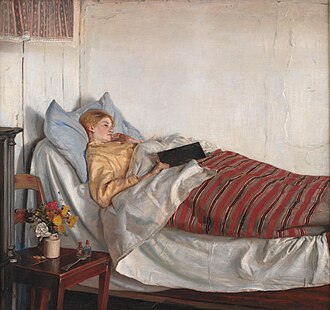 "The Sick Girl", by Michael Ancher, 1882, National Gallery of Denmark