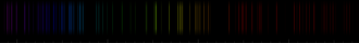 Color lines in a spectral range