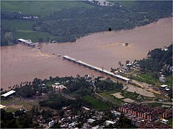 Flood due to Cyclone Hudhud in Visakhapatnam, India