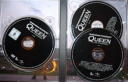 2012 DVD and CD set of Hungarian Rhapsody: Queen Live in Budapest