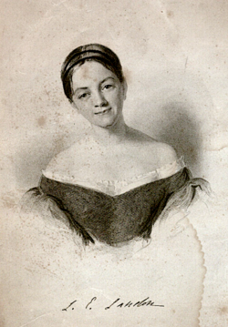 Letitia Landon, 1837