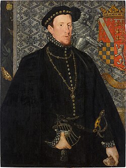 Thomas Howard, 4th Duke of Norfolk, a Roman Catholic executed for treason in June 1572 after it was discovered that he had been plotting against the Queen Elizabeth I to overthrow her, facilitate the accession to the English throne of Mary I Stewart, Queen of Scots, and after marrying her and becoming King Consort, re-establish with Mary the Catholic rule in England.