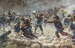 Italian soldiers enter Rome in 1870.