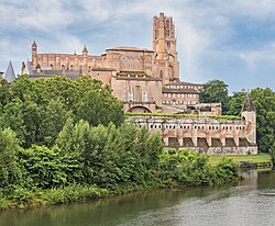 The Palais de la Berbie, [fr] an episcopal palace in Albi, France