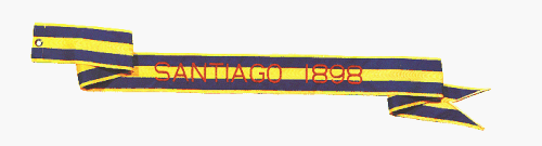US Army "War with Spain" campaign streamer