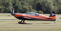 The old orange and black livery
