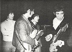 The Who in 1967. From left: Moon, Entwistle, Daltrey, Townshend.