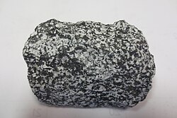 Phaneritic diorite from Massachusetts