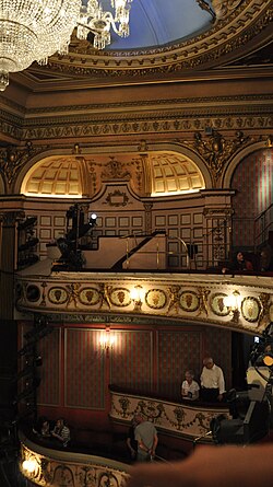 Interior of the Queen's Theatre