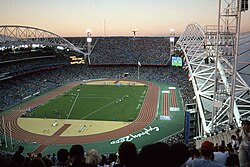 The 2000 Summer Olympics in Sydney, Australia, were known as the "Games of the New Millennium".