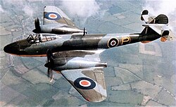 First turboprop to fly, the Gloster Meteor F.I powered by two Rolls-Royce Trent turboprops in 1945