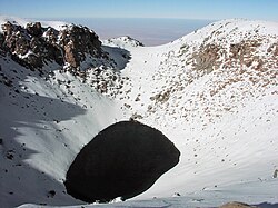 Lago Licancabur, site of world's highest ever altitude dive.