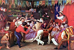 La Zamacueca, 1873, by Manuel Antonio Caro