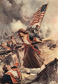 MOLLY PITCHER (Ten American Girls from History 1917)