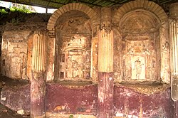 Nymphaeum in the peristyle