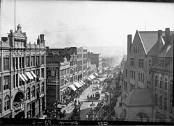 Odd Fellows Parade at C Street and 9th Street, 1893