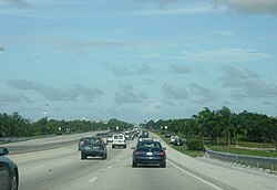 I-195 (SR 112) eastbound towards Miami Beach