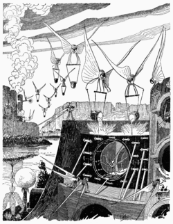 Illustration for “The Crystal Egg” by Frank R. Paul, 1926