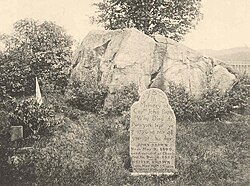 Brown's grave, 1896