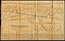 Diagram from David Rittenhouse's observations of the 1769 transit of Venus