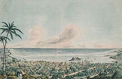 Christiansted in the Danish West Indies, 1831