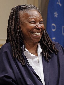 In 2002, Whoopi Goldberg became the tenth person and the first African American to win all four awards and the first to win two in the same year.