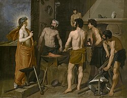The Forge of Vulcan by Diego Velázquez (1630)