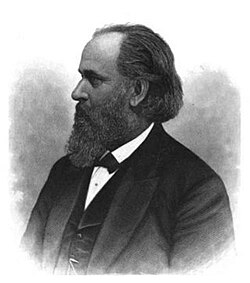Adolph Strauch, who designed the master plan and laid out the initial sections of Lake View Cemetery