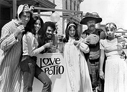 The troupe in 1973