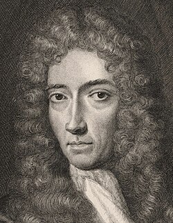 Robert Boyle, who discovered the reaction between iron filings and dilute acids