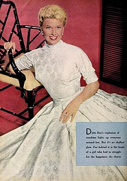 Doris Day plays Babe Williams, chair of the Grievance Committee at the Sleeptite Pajama Factory.