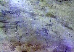 Images of ice water clouds over Tharsis taken by the ExoMars Trace Gas Orbiter, 2016