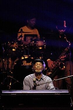 Scott-Heron performing at the Regency Ballroom in San Francisco, 2009