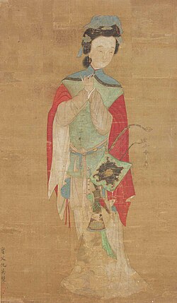 18th century depiction of Mulan
